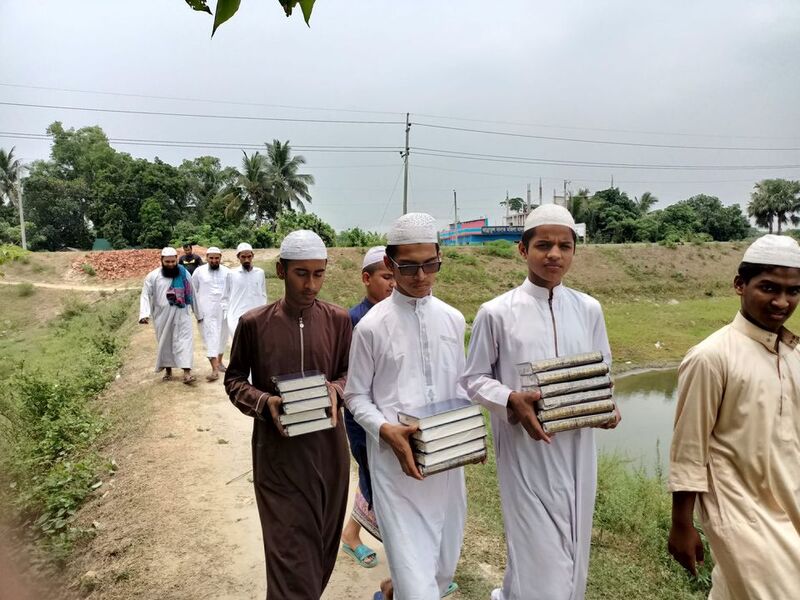 Storage of finished Mushafs