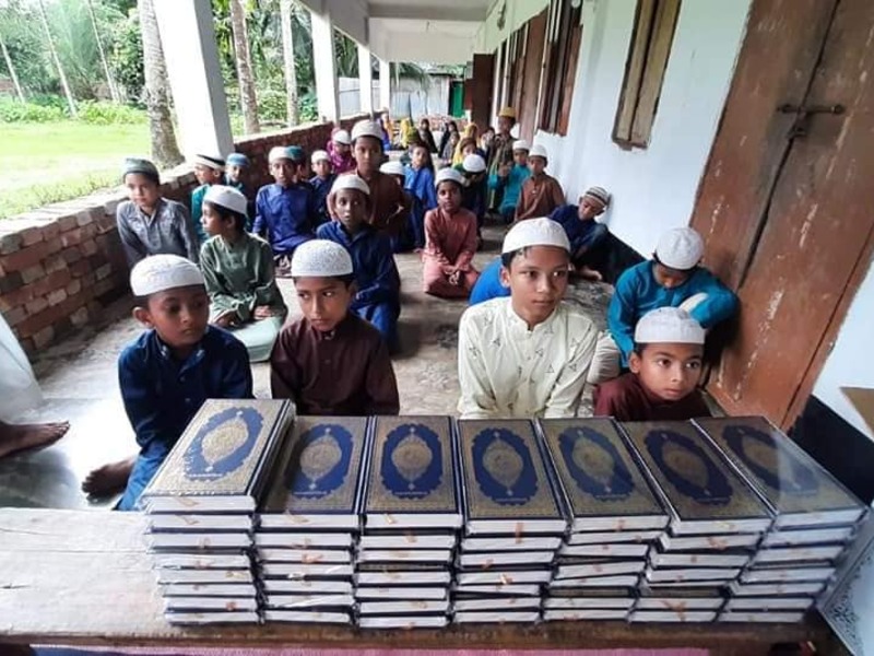 Distribution to students