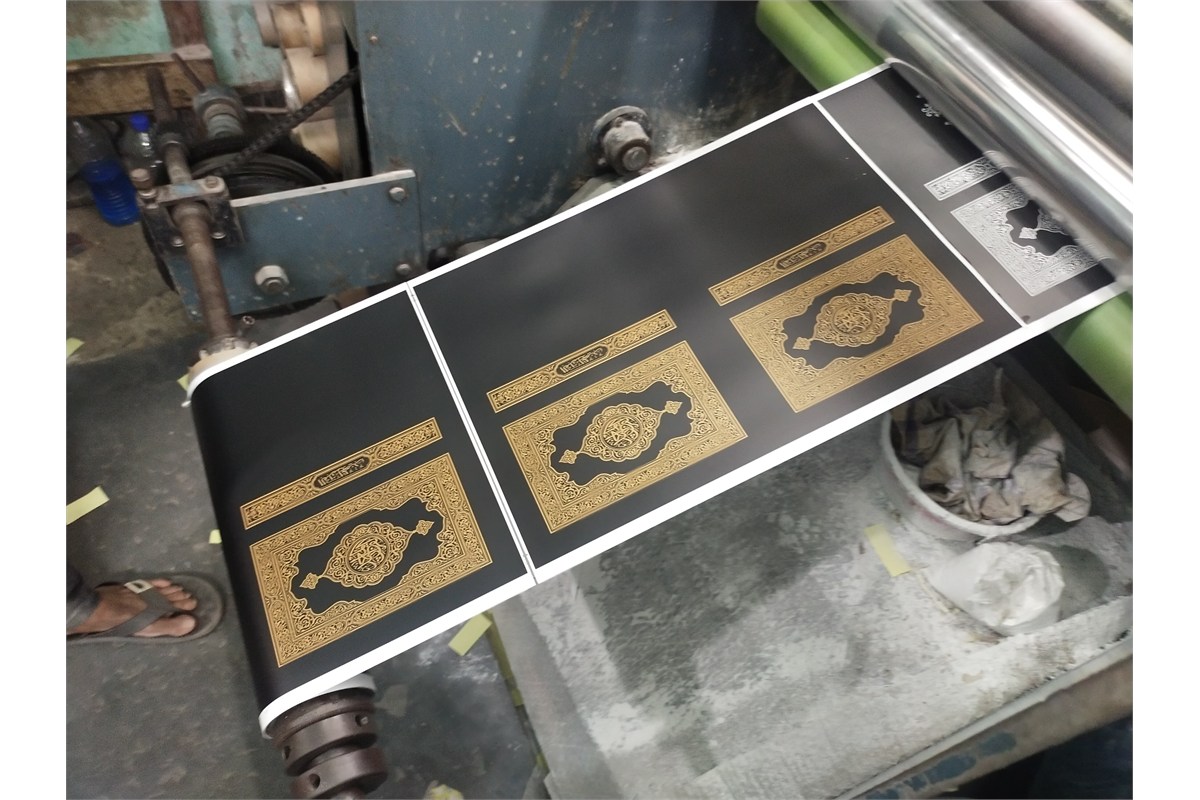 Drying stage after adhesive application