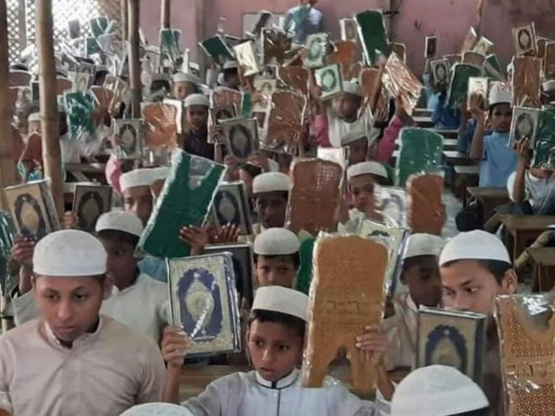 Distribution to students
